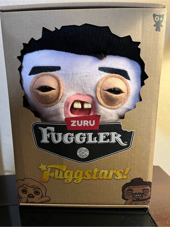 Zuru Fuggler Other - ZURU Fuggler Fugg Stars GREAZEE (Elvis) 9” Plush NIB Ugly Monster Collectible